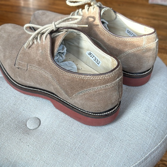 1901 Nordstrom Round Roe Oxford Suede Lace Up Dress Shoes Men's 8M - Picture 4 of 11